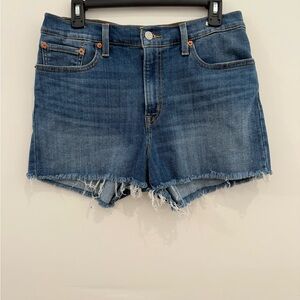 Levi’s High Waisted Woman’s Jean Shorts, Size 31 or 12